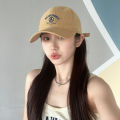 Spring and summer 2024 new duck tongue hat female face small letter embroidery versatile tide man autumn sports baseball cap shade. 