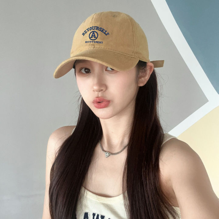 Spring%20and%20summer%202024%20new%20duck%20tongue%20hat%20female%20face%20small%20letter%20embroidery%20versatile%20tide%20man%20autumn%20sports%20baseball%20cap%20shade%20-%20Image%207