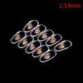 5 Pairs S/L Size Nose Pads Brace Support Silicone Screw On For Glasses Sunglasses Support Nose Pad Eyewear Accessories.