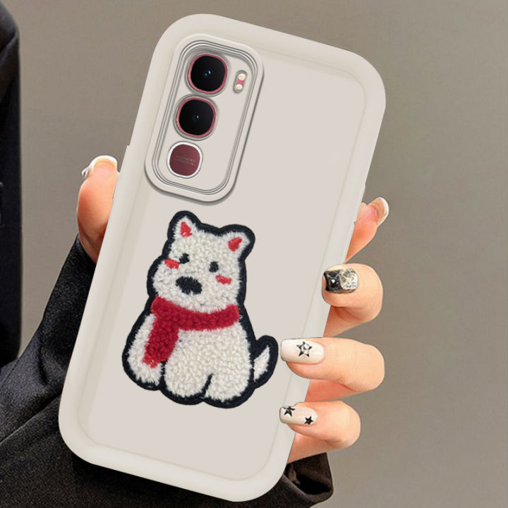 Tokifu%20For%20VIVO%20Y21D%20With%20DIY%20Cute%20Puppy%20Sticker%20-%20Step%20Lens%20Full%20Pack%20Thickened%20Anti-Drop%20Silicone%20Phone%20Case%20-%20Image%202