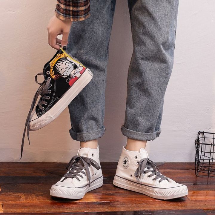 New%20One%20Piece%20Luffy%20High-Top%20Hand-Painted%20Canvas%20Shoes%20Women's%20Summer%20Reflective%20Lovers%20Shoes%20Graffiti%20Anime%20Men's%20Shoes%20-%20Image%203