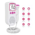 3MHz Doppler Fetal Heart rate Monitor Household Portable Pregnancy Baby Fetal Sound Heart Rate Detector LCD Display No Radiation.