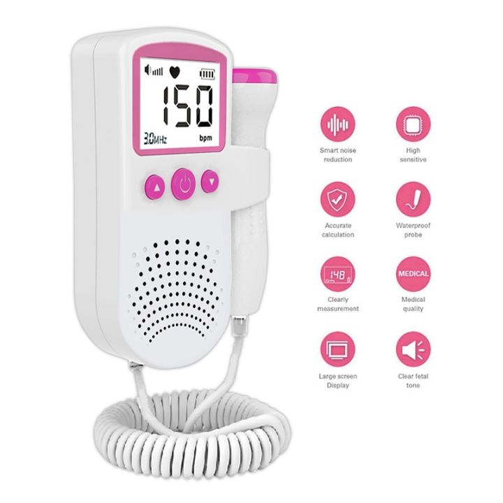 3MHz%20Doppler%20Fetal%20Heart%20rate%20Monitor%20Household%20Portable%20Pregnancy%20Baby%20Fetal%20Sound%20Heart%20Rate%20Detector%20LCD%20Display%20No%20Radiation%20-%20Image%203