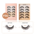 【Special Promotion】 【Special Promotion】 5 pair 3D mink fale eyelahe natural makeup eyelah extenion long cro volume oft fale eyelahe winged faux cil. 