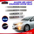 Stainless Steel LED Lighted Door Sills - allion  DOOR LIGHT. 