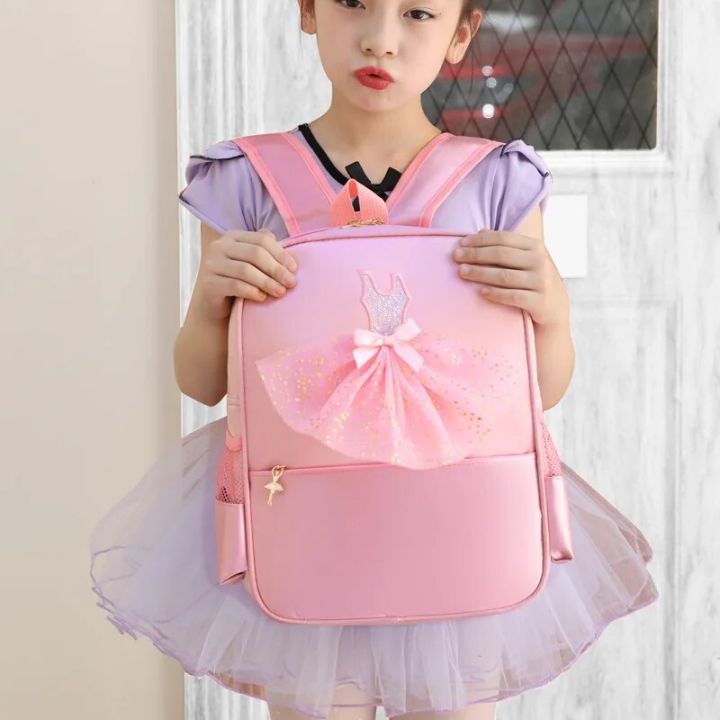 Ballet Dance Bag for Girl New Sports Dance Bags for Girls Package School Backpack Baby Latin Dancing Package Kid Ballet Bag