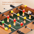 Endless Fun Kids Table Football Game Set with 2 Balls Interactive 4 Rows Table Soccer for Adults Kids. 