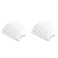 80PCS CPAP HEPA Air Filter,Disposable Replacement Ventilator Filters CPAP Mask Wipes for.