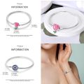 High Quality 925 Silver Bracelet Fit Original Pandora Charms Pendant Jewelry Gift Cute cat Tulip Unicorn Snake Bone Chain BruberryBe.
