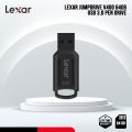 Lexar JumpDrive V400 64GB USB 3.0 Pen Drive with 256-bit AES Encryption - PC/Mac Compatible - Compact, stylish, and portable design. 