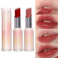 【Heartbeat Girl Store】(New) solid jelly lipstick crystal lip balm water wave mirror lip gloss long lasting moisturizing lips glaze lip care makeup cosmetic. 