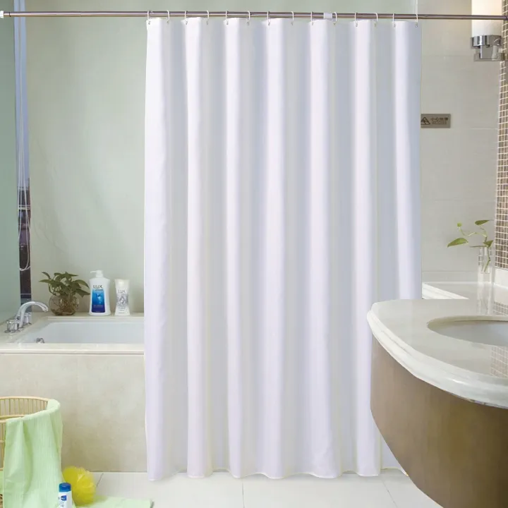 transparent%20shower%20curtain%20bathroom%20curtain%20peva%20plain%20waterproof%20thickened%20hotel%20solid%20color%20bathroom%20curtain%20gray%20curtain%20wholesale%20-%20Image%207