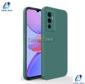 For vivo V23E Heavy strong Liquid Silicone Soft Gel Rubber Shockproof Back Cover. 