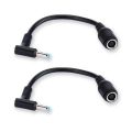7.4mm X 5.0mm Female To 4.5mm X3.0mm Male Charger Adapter Power Connector Converter Cable DC Jack For HP Envy Pavilion G1 G2 G3.