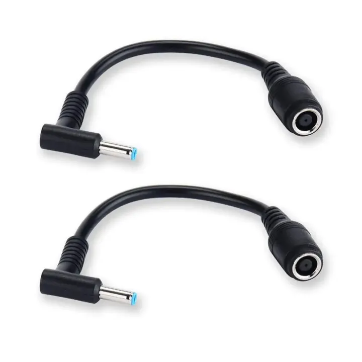 7.4mm%20X%205.0mm%20Female%20To%204.5mm%20X3.0mm%20Male%20Charger%20Adapter%20Power%20Connector%20Converter%20Cable%20DC%20Jack%20For%20HP%20Envy%20Pavilion%20G1%20G2%20G3%20-%20Image%202