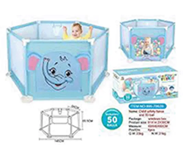 Lovely%20elephant%2050pcs%2055mm%20plastic%20ocean%20ball%20pool%20with%20146cm%20safety%20fence%20995-7062B%20-%20Image%202