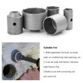 Xcan Drill Bit Sds Plus Wall Hole Saw Drill Bit For Electric Concrete Stone Cement Hole Cutter Drilling Tools 30-100mm. 