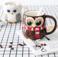 Mark cup gift hand draw cute cartoon ceramic cup, 3 d  cup  coffee cup  cup  cute coffee mugs and cups  cup set. 