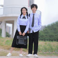 JK uniforms, Thailand Thai school uniforms, long sleeve shirts, suits, sports day chorus clothing, fall college style class uniforms. 