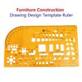 Model Ruler Scale No.4355 Building Furniture Drawing Template for Const. 