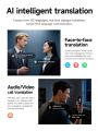 Hoco EQ27 Original 100% Smart AI translation TWS Wireless Earbuds Bluetooth 5.4 Noise Cancellation ANC+ENC noise HIFI Stereo Built-In Microphone Support online translation in134 languages headset.