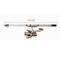 【No-profit】 Portable Telescopic Fishing Rod with Durable Smooth Ceramic Guide Design for Angler's Holiday Good Gift (excluding wheels). 