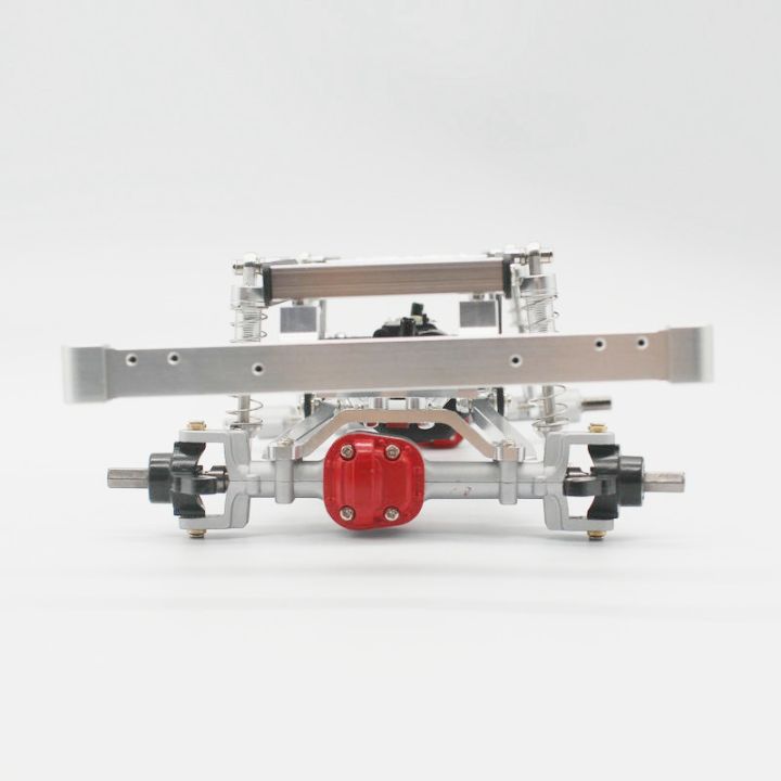 10X%20for%20MN%20D90%20D91%20D96%20MN99S%201/12%20RC%20Car%20Upgrade%20Parts%20Metal%20Pull%20Rod%20Base%20Seat%20&%20Axle%20Up%20Servo%20Bracket%20Black%20-%20Image%204