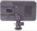 Simpex Professional Slim LED 270 Video Light Dual Colour White/Warm White with Battery Charger. 