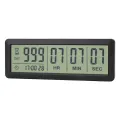 Big Digital Countdown Days Timer Clock - 999 Days Count Down Clock Timer for Graduation Lab Kitchen (Black). 