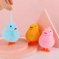 Squeeze Toys for Kids LED Puffer Ball Light up Duck Flashing Rubber Duck Animal Stress Relief Duck Toy Birthday Gift for Kid Adult pretty good. 