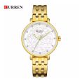 Inspired by CN 9046 Silver/golden Stainless Steel Analog Watch For Women. Watch/Ladies Watch/Wristwatch.. 