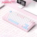 MONKA A75 Aluminum Tri-Mode Wireless Mechanical Keyboard. 