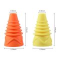 Fly Insect Trap Funnel Shape Wasp Indoor Fruit Fly Traps Fly Fruit Fly Silicone Detergent Insect Trap for Kitchens Outdoor（yellow）. 