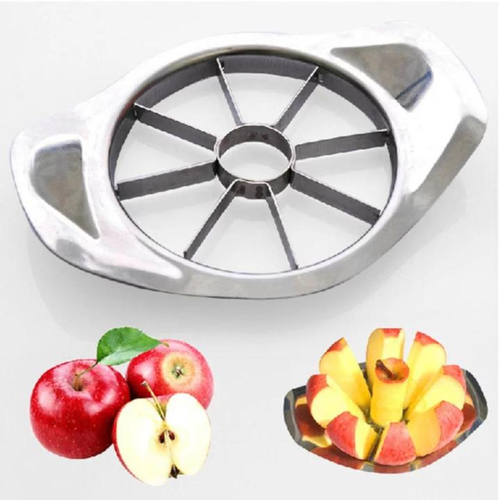 Fruit Slicer Apple Pear Cutter Stainless Steel Corers Remover Chopper Peeler Divided Kitchen Tools