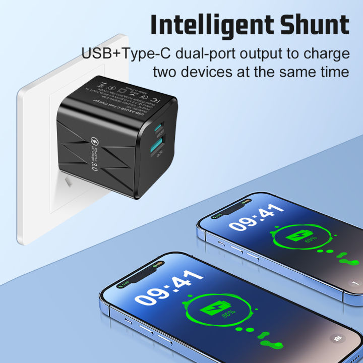 PD%2025W%20Fast%20Charger%20USB%20Type%20C%20Charger%20Quick%20Charge%203.0%20Power%20Adapter%20For%20IPhone%20Xiaomi%20Samsung%20Phone%20Wall%20Charger%20EU/US%20Plug%20-%20Image%203