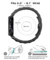 22mm 20mm Band for Samsung Galaxy Watch 3 41 45mm Gear S3 46mm 42mm Watch Stainless Steel Strap for Amazift Metal Wrist Bracelet. 