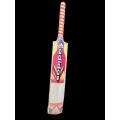 MRF Custom Tape Tennis Cricket Bat Solid Wood Direct Handle - Cricket Bat - cricket bat.