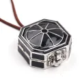 Pirates of the Caribbean Compass Necklace Travel Jewelry Vintage Locket Pendants Men Long Necklace Jack Sparrow Cosplay Costume. 
