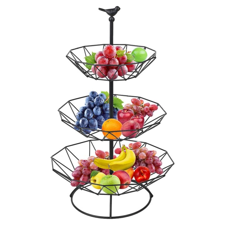 Countertop%20Fruit%20Basket%20Holder%20Decorative%20Tabletop%20Stand%20Perfect%20for%20Vegetables,%20Snacks,%20Household%20Items,%203%20Tier%20Black%20-%20Image%207