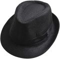 New Spring Summer Retro Men's Hats Fedoras Top Jazz Plaid Hat Adult Bowler Caps Classic Version Chapeau Hats. 