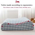 Home Textile Cotton Latex Pillows Case Solid Color 50*30cm/60*40cm Pillow Cover Soft Comfortable Sleeping Pillowcase Pillow.