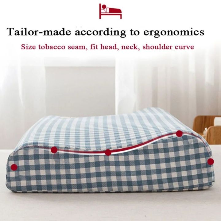 Home%20Textile%20Cotton%20Latex%20Pillows%20Case%20Solid%20Color%2050*30cm/60*40cm%20Pillow%20Cover%20Soft%20Comfortable%20Sleeping%20Pillowcase%20Pillow%20-%20Image%204