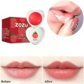 ZOZU Fruit Flavor Lip Balm Moisturizing Moisturizing Small Care Portable Balm Small Pudding Wholesale Lip Lip S8Z7.