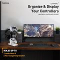 Fashions Floor Stand Display Holder Universal 3 Tier Controller Holder and Headset Stand Game Accessories for PS5/PS4/PS3/PS2/Xbox. 