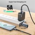 CASIFY CC05 QC 4.0 100W USB C to Type C Fast Charging Cable PD Cable Type C To Type C Fast Charging Cable 100W Cable Fast Charging Braided Cable. 
