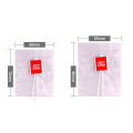 100Pcs Tea Bag Infuser with String Heal Seal 6.5 x 8cm Sachet Filter Paper Nylon Teabags Empty Tea Bags. 