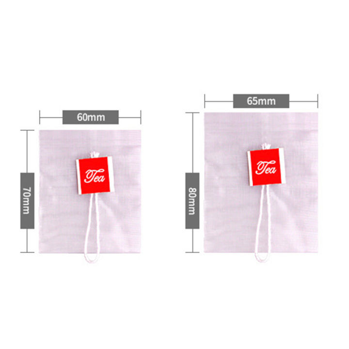 100Pcs%20Tea%20Bag%20Infuser%20with%20String%20Heal%20Seal%206.5%20x%208cm%20Sachet%20Filter%20Paper%20Nylon%20Teabags%20Empty%20Tea%20Bags%20-%20Image%202