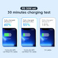 KUULAA USB C to Lightning MFi Cable for iPhone Fast Charging Cable PD 30W USB Type C For iPhone 14 13 12 11 Pro Max X XS XR 8. 