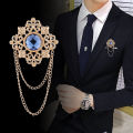 Tassel Badge Brooch For Men Suit Fashion Accessories (1Ps). 