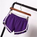 Women’s home leisure pure Color Fashion Yoga beach candy color sports shorts A46. 